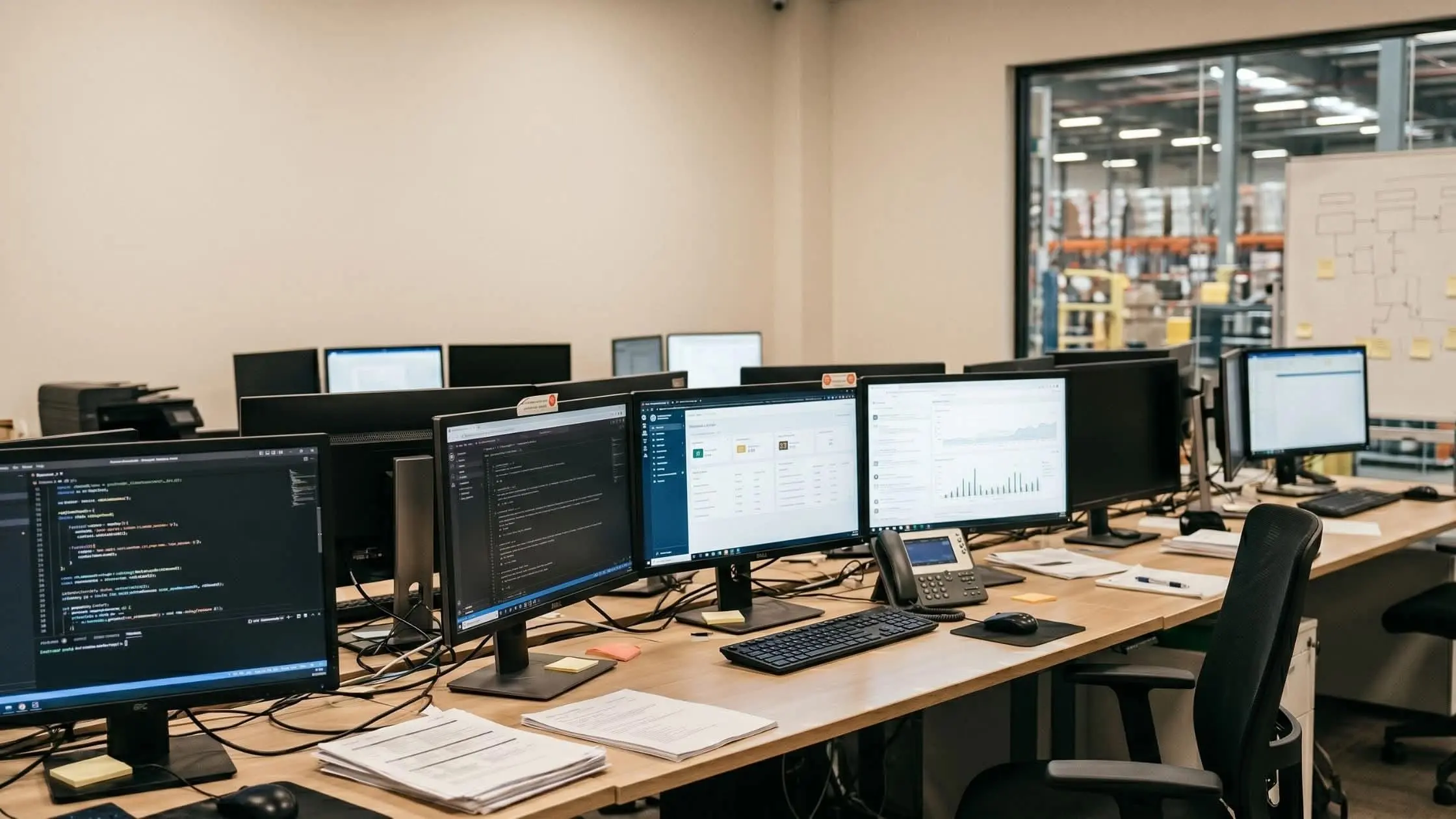 Business process automation project evaluation and engineering team